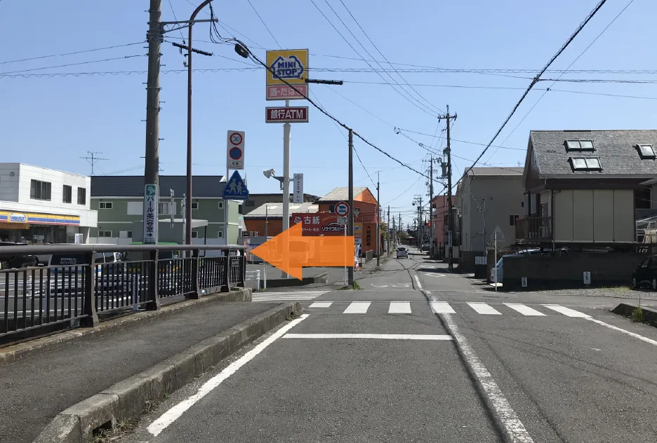 国道1号線(静岡側から)2