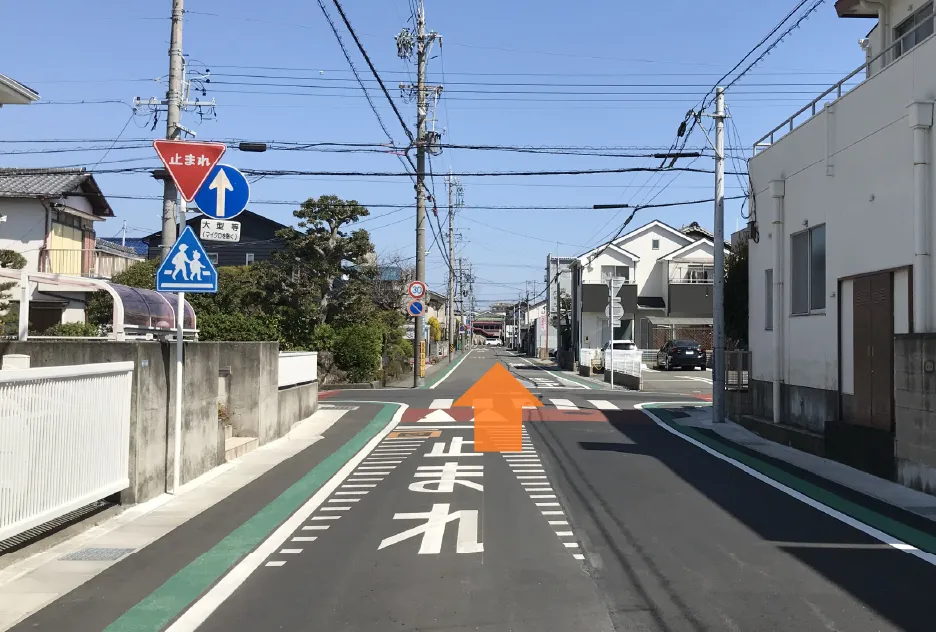 国道1号線(静岡側から)3
