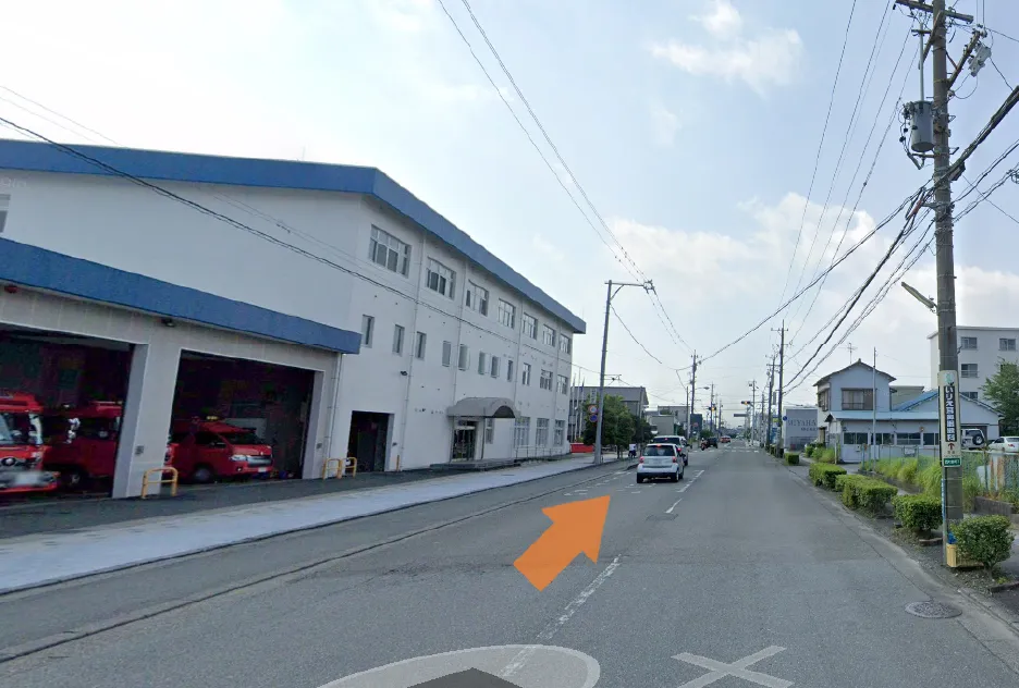 197号線(山側から)1